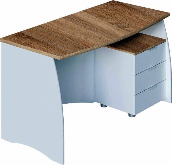image de bureau standard avec 3 tiroirs